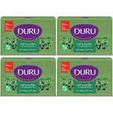 Duru Saf Doğal Zeytinyağı Özlü 16'lı 4 x 600 gr Yeşil Kalıp Sabun