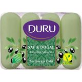 Duru Saf Doğal Zeytinyağı Özlü Sabun Vegan 4*70 Gr - 1
