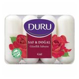 DURU Saf&Doğal Gül Sabun, 70 Gramx4