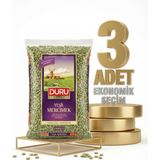 Duru Yeşil Mercimek 3x1 kg