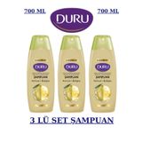 Duru Zeytinyağı Kolajen Kuru ve Normal Saçlar İçin 3x700 ml Şampuan