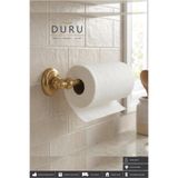 DURUBANYOCONCEPT KAĞIT HAVLULUK KAĞIT HAVLU TUTACAĞI MAT GOLD PRİNÇ LÜKS