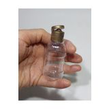 Durucam 100 Adet Boş Şişe gold tıpalı kapaklı Kolonya Şişesi Dolabilir Cep Plastik Parfüm Şişesi 50ml Desnli
