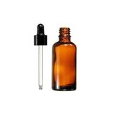Durucam 2 adet Cam Damlalıklı Amber Cam Şişe 100ml