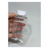 Durucam 6 Adet BOŞ pet Ginger Shot Şişesi Sızdırmaz Kapak Geniş Ağızlı Meyve Suyu Kavanoz Şişe 200 ml