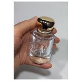 Durucan (1 Adet) Cam Yeniden Doldurulabilir Sprey Kolonya Parfüm Şişesi 50 Ml - gold renk kapaklı Boş Şişe