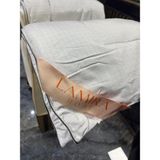Duruclass Premium Antistres Yorgan 195*215 - Rahatlatıcı Uyku Karbon Antistress Iplik - 195 x 215 cm - Beyaz Gri Çizgili