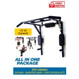 Duruh 3'ü 1 Arada Duvar Barfiks Ve Dips Aleti - All In One