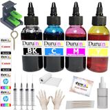 Duruınk Canon E414/E404/E484/E474 Yazıcı Uyumlu Kartuş Dolum Seti 4X100ML