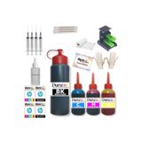 Duruink Canon Mg2550S Mg2555 Mg2555S Uyumlu Kartuş Dolum Seti Pg 545Cl546 500Ml Siyah+3X100Mlrenkli Mürekkep