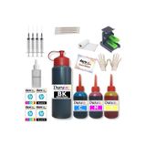 Duruink Canon Mp210 Mp220 Mp470 Pg 37 Cl 38 Uyumlu Kartuş Dolum Seti 500Ml Siyah+3X100Ml Renkli Mürekkep