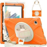 Durukar® Samsung Galaxy X200 Tab A8 10.5 Kılıf Amazing Tablet Kapak - Turuncu