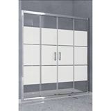 Durul Ön Cephe Gri Kumlama Box Desen 5 mm H:190 194 cm Duşakabin