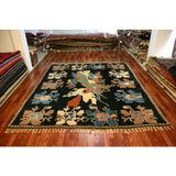 Durusel Hali Old Kocan El Dokuma Yun Kilim 94x182 N11 Com