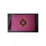 Durush Collection Kilim Desenli Keçe Portföy-Clutch Çanta