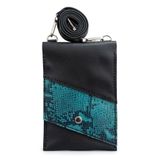 Durush Collection Tasarım Çapraz Omuz Çantası, Siyah Gerçek Deri, El Işi (hand Made) SİYAH S