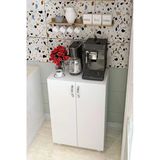 Durusilya Mobilya Çok Amaçlı Mutfak Banyo Balkon Kiler Dolabı Çift Kapaklı Dr2001, One Size