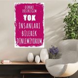 Durusoy Shop Center Ahşap Retro Mdf Poster , Komik Sözler , Duvar Yazıları , Manzara , Tarih , Edebiyat - TBL0286 - 15 x 21 cm