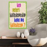 Durusoy Shop Center Ahşap Retro Mdf Poster , Komik Sözler , Duvar Yazıları , Manzara , Tarih , Edebiyat - TBL0314 - 15 x 21 cm