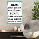 Durusoy Shop Center Ahşap Retro Mdf Poster , Komik Sözler , Duvar Yazıları , Manzara , Tarih , Edebiyat - TBL0322 - 15 x 21 cm