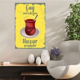 Durusoy Shop Center Ahşap Retro Mdf Poster , Komik Sözler , Duvar Yazıları , Manzara , Tarih , Edebiyat - TBL0328 - 15 x 21 cm