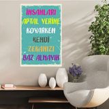Durusoy Shop Center Ahşap Retro Mdf Poster , Komik Sözler , Duvar Yazıları , Manzara , Tarih , Edebiyat - TBL0329 - 15 x 21 cm