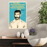 Durusoy Shop Center Ahşap Retro Mdf Poster , Komik Sözler , Duvar Yazıları , Manzara , Tarih , Edebiyat - TBL0355 - 15 x 21 cm