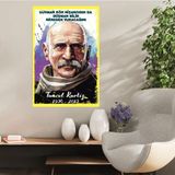 Durusoy Shop Center Ahşap Retro Mdf Poster , Komik Sözler , Duvar Yazıları , Manzara , Tarih , Edebiyat - TBL0395 - 15 x 21 cm