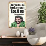 Durusoy Shop Center Ahşap Retro Mdf Poster , Komik Sözler , Duvar Yazıları , Manzara , Tarih , Edebiyat - TBL0432 - 15 x 21 cm