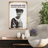 Durusoy Shop Center Ahşap Retro Mdf Poster , Komik Sözler , Duvar Yazıları , Manzara , Tarih , Edebiyat - TBL0438 - 15 x 21 cm