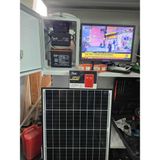 Dürüst 600 Watt Taşınabilir Güneş Enerjili Solar Sistem TV Monokristal Panel ile