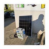 Dürüst Wolnur 600 Watt Taşınabilir Güneş Enerjili 12V Dekoratif Bahçe Lambası Aydınlatma Paketi