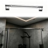 Duş Camı Kapı Sabitleyici Braketleri - Banyo Duşlarında Gelişmiş Stabilite ve Güvenlik için Ayarlanabilir Destek Kolu Donanım Kiti