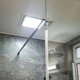 Duş Camı Sabitleyici Braketleri - Güvenli Kurulum ve Gelişmiş Stabilite için Kapı Destek Kolu Donanım Kiti - Çerçevesiz Duş Kapıları için İdeal