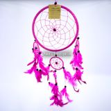Düş Kapanı, 16 cm, Pembe, Rüya Kapanı, Dream Catcher, Dekorasyon
