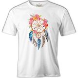 Düş Kapanı - Furry Beyaz Erkek Tshirt - XL
