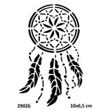 Düş Kapanı Yapışkanlı Stencil Süsleme Ve Boyama Kalıbı Stencil Kalıp