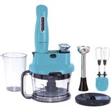 Düş Mavisi Çok Fonksiyonlu Çoklu Blender Seti, Şık ve Kullanışlı Tasarım