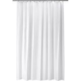 Duş Perdesi 180X200 cm Ikea Su Geçirmez Banyo Perdesi Beyaz Perde - 180 x 200 cm