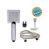 Dus Seti Fiskiye Spiral Banyo Dus Basligi Set Fiskiyesi Telefonu Kare Klasik Baslik Fiskiye Metal Hortum