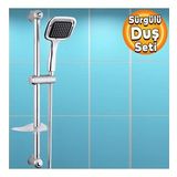 Dus Seti Surgulu Banyo Dus Basligi Seti Fiskiyesi Telefonu Kare Baslik Metal Hortum