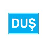 Duş Uyarı Tabelası - 50x70 Alüminyum Kompozit Panel - D4