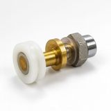 Duşakabin Cam Kabin Kapı Eksantrik Kanallı Teker Rulmanı (22 mm)