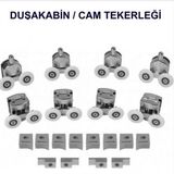 Dusakabın Cam Yedek Parca Kabın Tekerı ( Plastık Govde) Takım