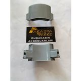 DUŞAKABİN KÖŞE TAKOZU BELLA SERİSİ 2 ADET GRİ RENK