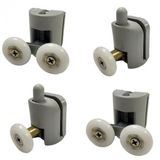 Duşakabin Tekerleği Rulman 4 Lü Set Gri Teker Çapı 22 Mm