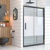 dusakabincim Mira Clarity İki Duvar Arası 1 Sabit 1 Sürgü Duşakabin 116x116 Cm Şeffaf cam