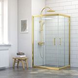 dusakabincim Shine Tempo Dikdörtgen Duşakabin 90x120 Cm Şeffaf cam