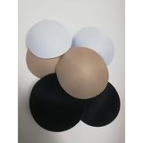 Du&Sel Tekstil Aksesuar 209 Bst Oval 3lü Set Göğüs Kabı(Bra Cup) - 38 - 02S-Siyah