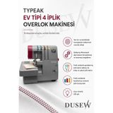 DUSEW Typeak 453 Ev Tipi Overlok Makinesi